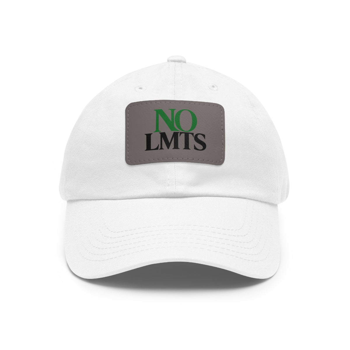 "NO LMTS" Leather Patch (Rectangle) Classic Cap
