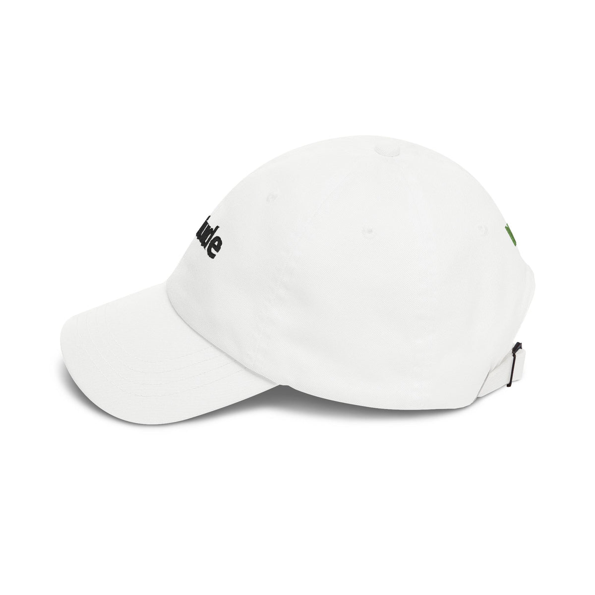 "4titude" Embroidered Classic Green Accent Cap — with "NL" Back Logo