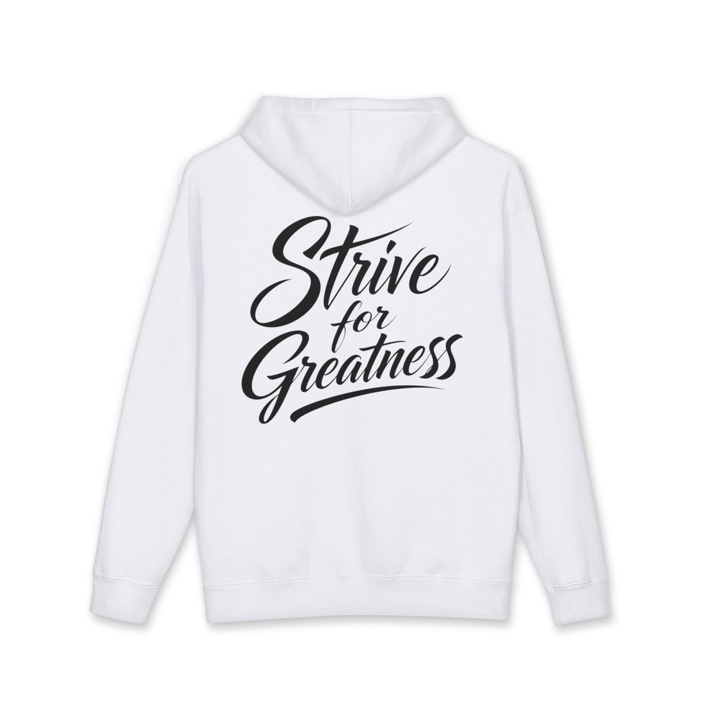 Strive For Greatness NO LMTS Unisex Heavyweight Hooded Sweatshirt
