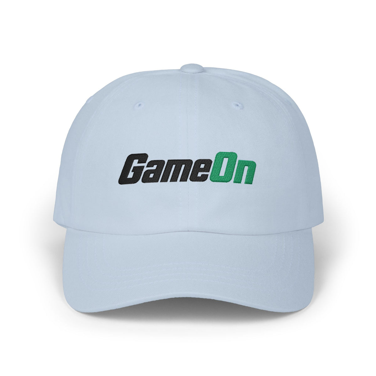 "GameOn" Classic Embroidered NO LMTS Cap — with NL Accent