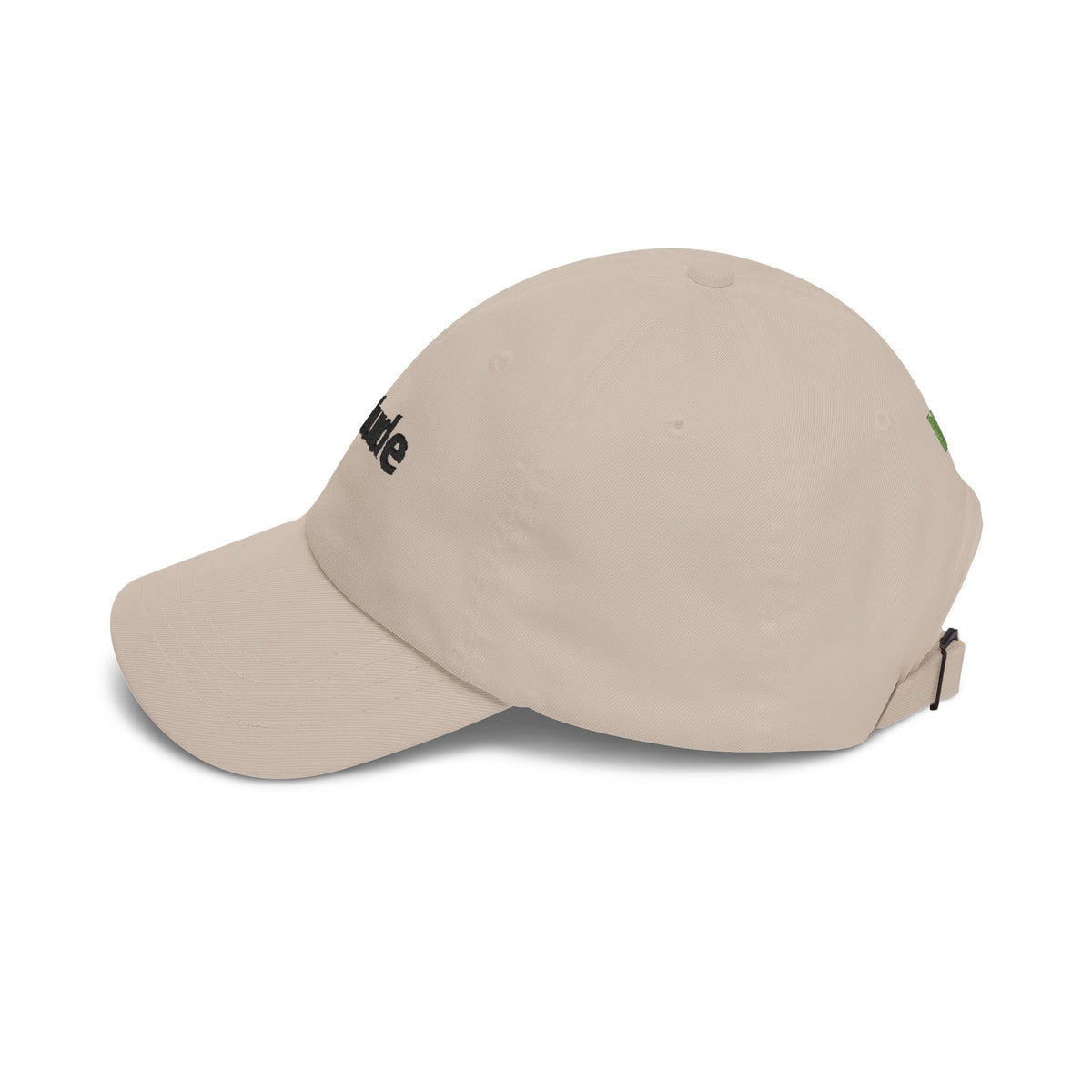 "4titude" Embroidered Classic Green Accent Cap — with "NL" Back Logo