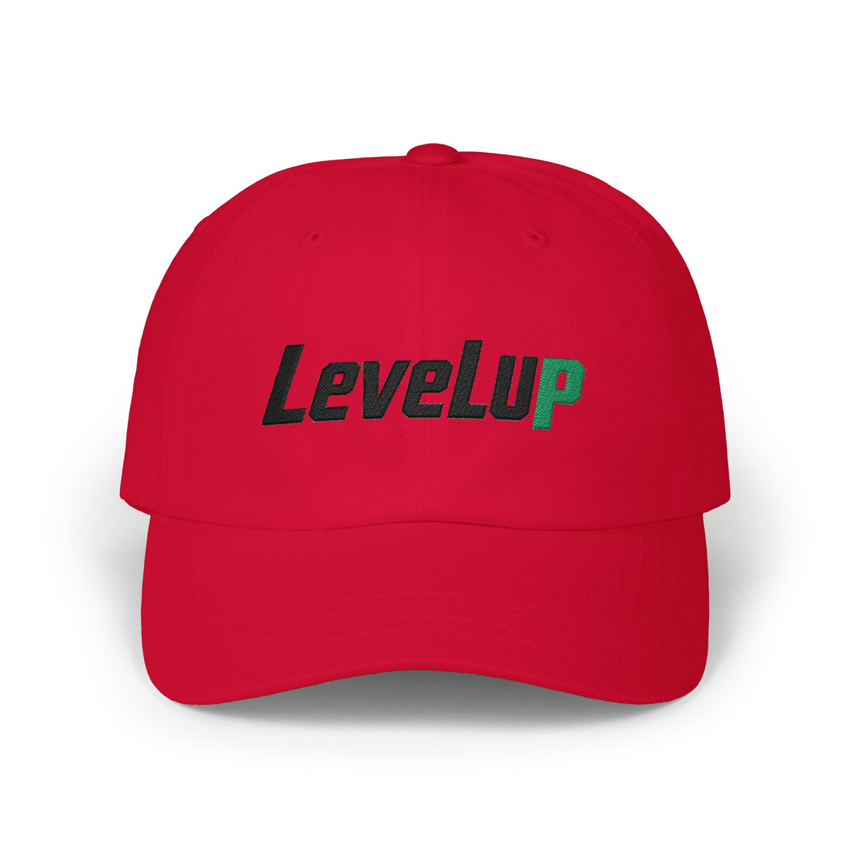 "LevelUp" Classic Embroidered NO LMTS Cap - with NL Accent