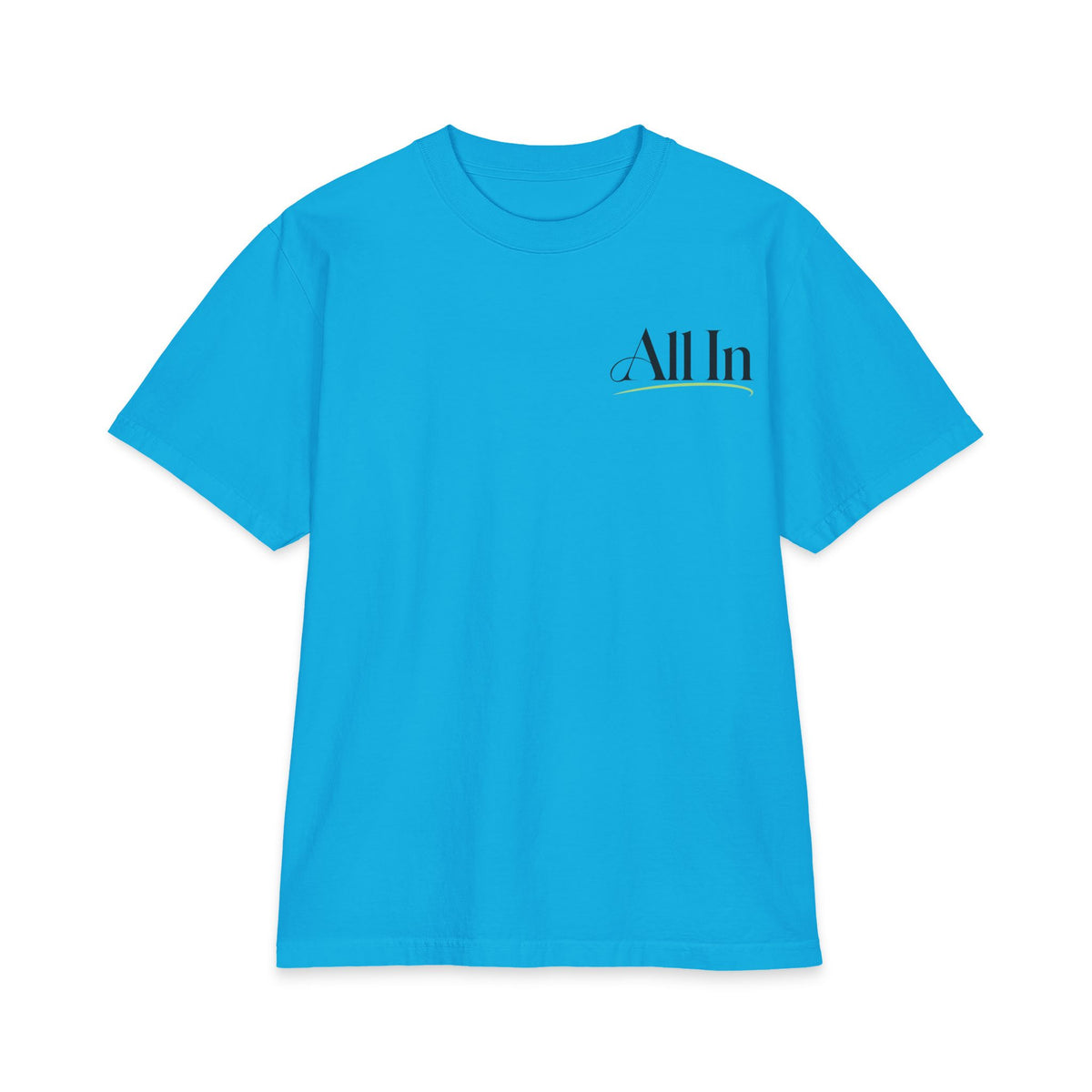 All In NO LMTS Unisex Max Heavyweight Short Sleeve Tee