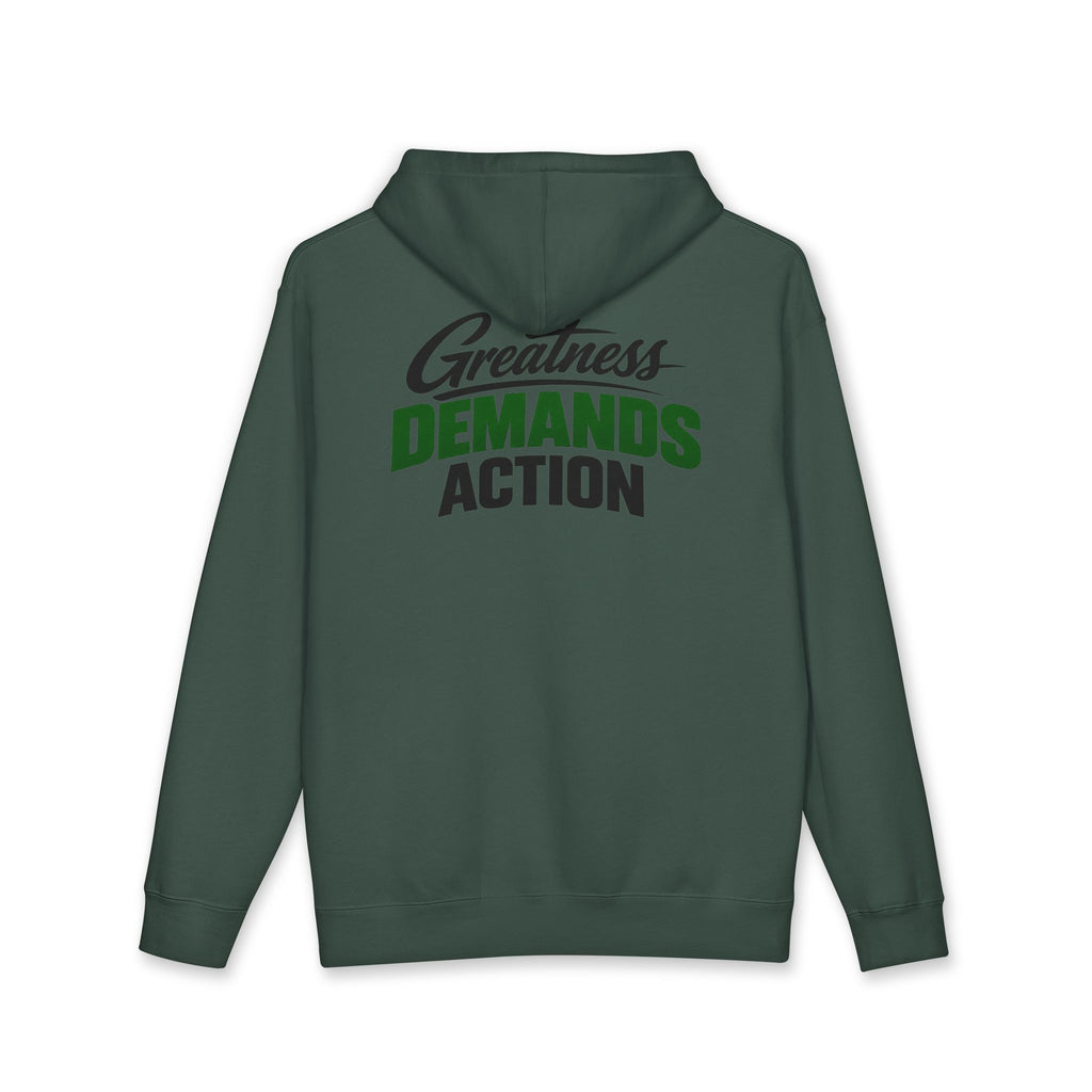 Greatness Demands Action No LMTS Unisex Heavyweight Hooded Sweatshirt