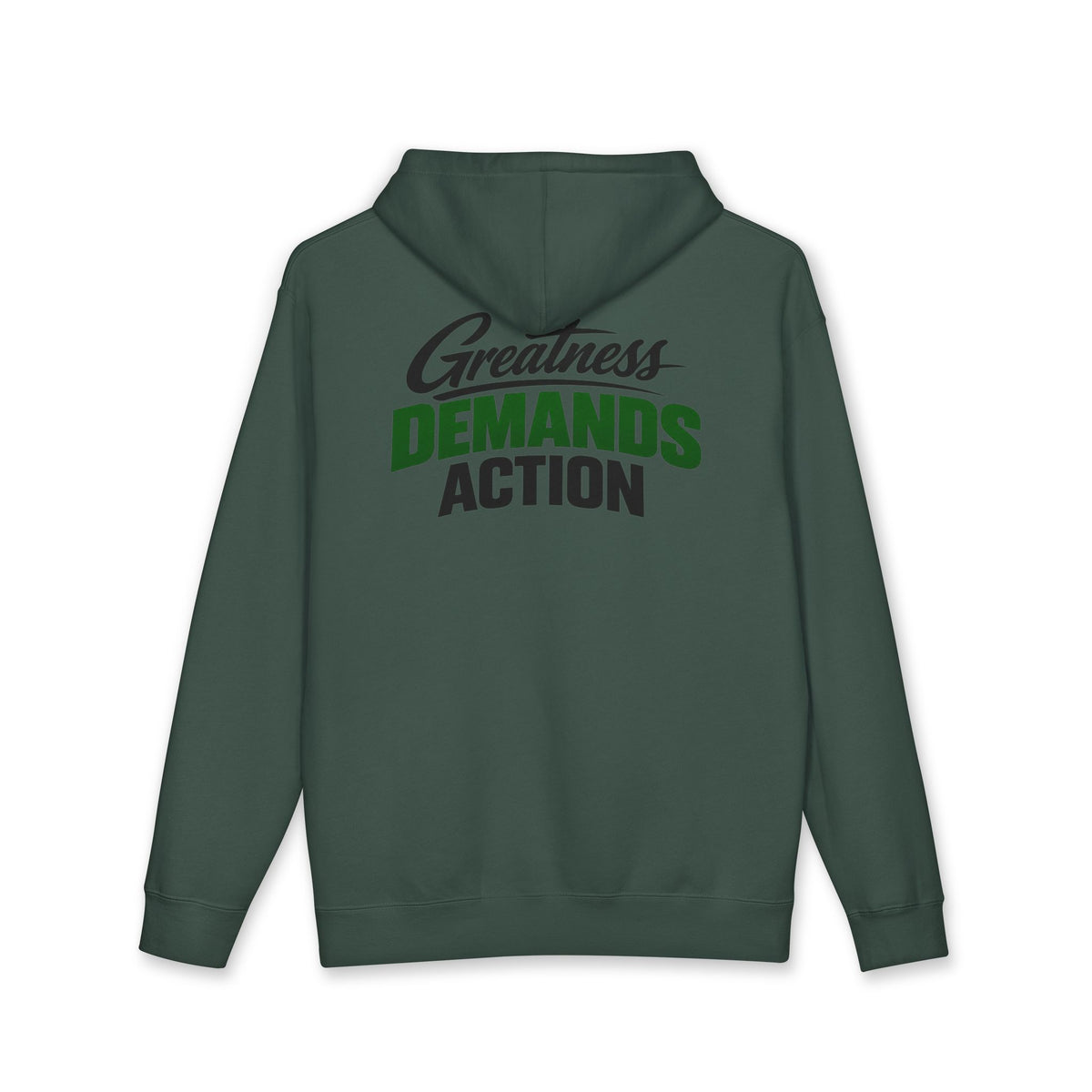 Greatness Demands Action No LMTS Unisex Heavyweight Hooded Sweatshirt