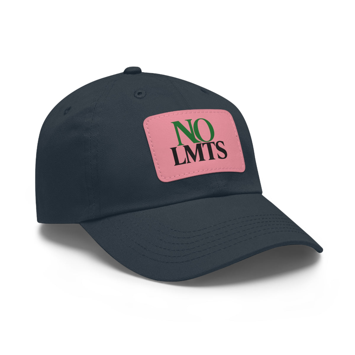 "NO LMTS" Leather Patch (Rectangle) Classic Cap