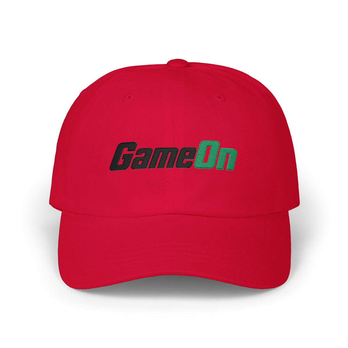 "GameOn" Classic Embroidered NO LMTS Cap — with NL Accent