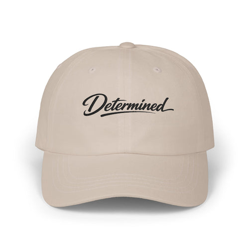 "Determined" Embroidered NO LMTS Cap