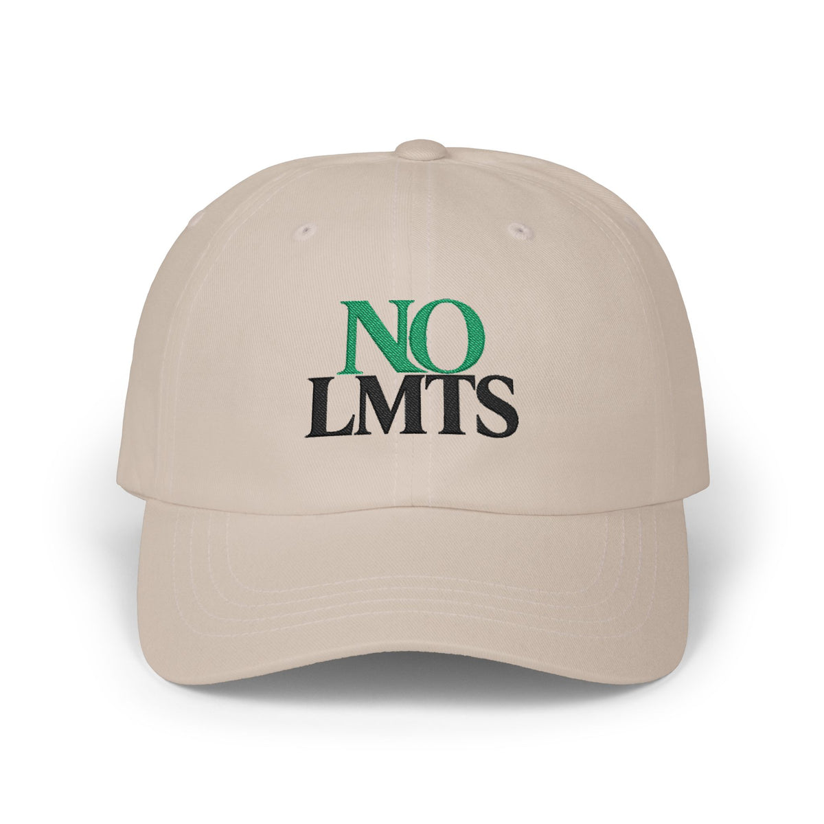 "NO LMTS" Embroidered Cap