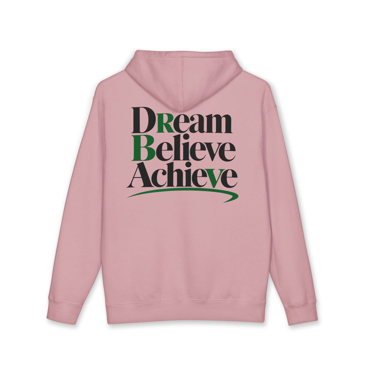 Dream Believe Achieve NO LMTS sex Heavyweight Hooded Sweatshirt