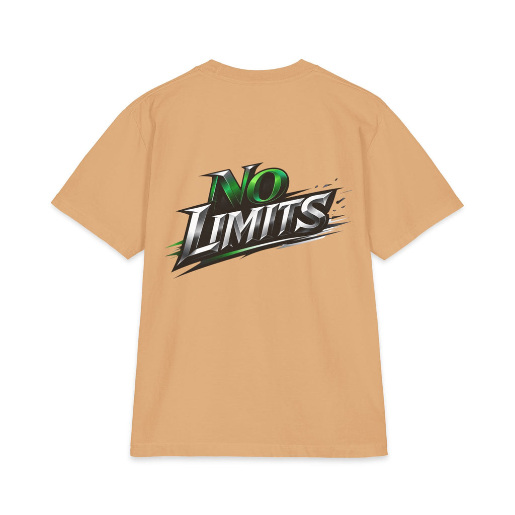NL NO LMTS Logo Unisex Max Heavyweight Short Sleeve Tee