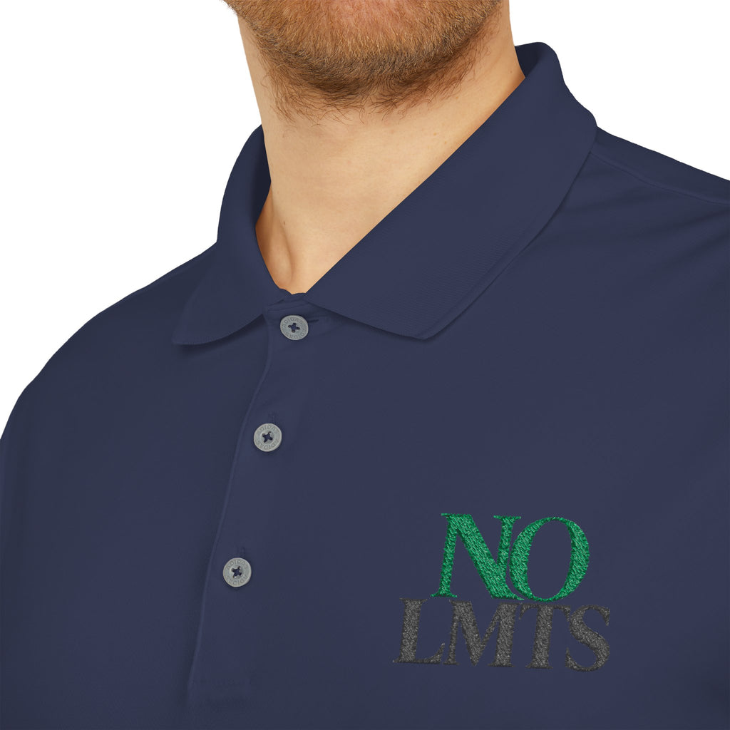 NO LMTS Classic Adidas Embroidered Performance Polo