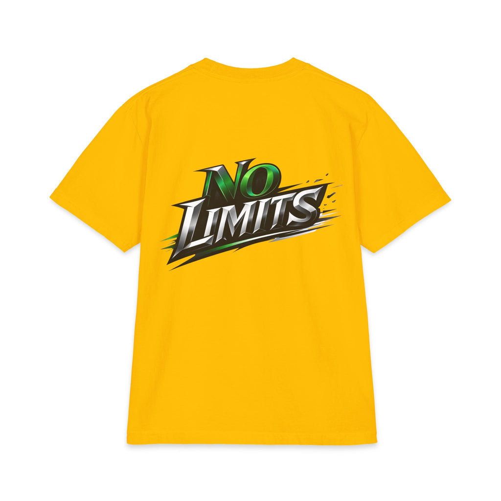 NL NO LMTS Logo Unisex Max Heavyweight Short Sleeve Tee