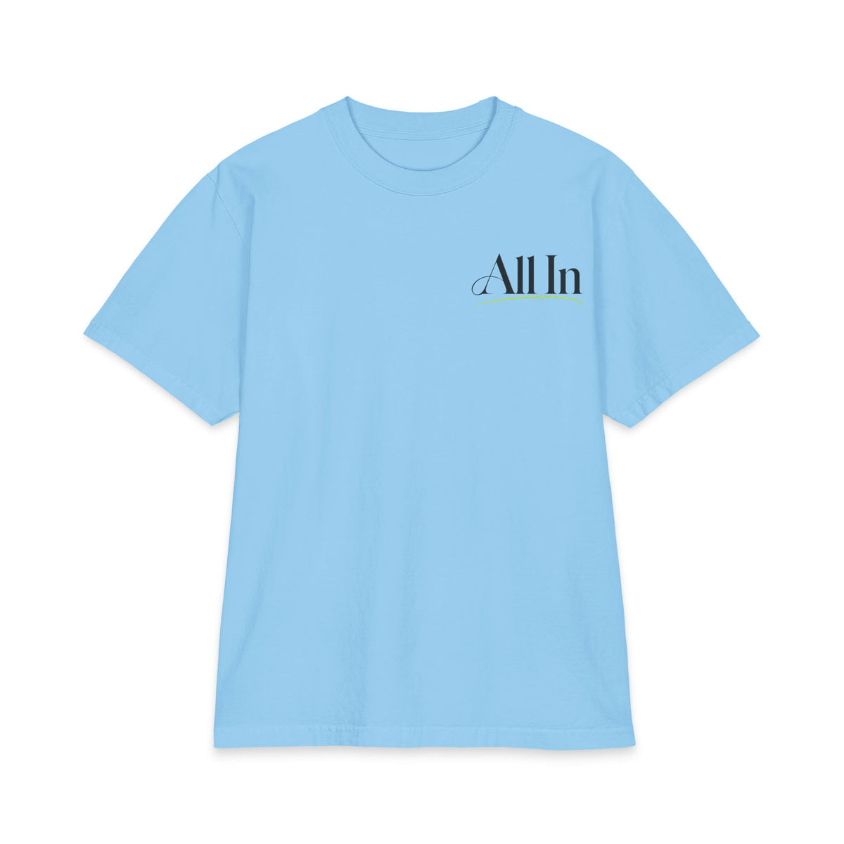 All In NO LMTS Unisex Max Heavyweight Short Sleeve Tee