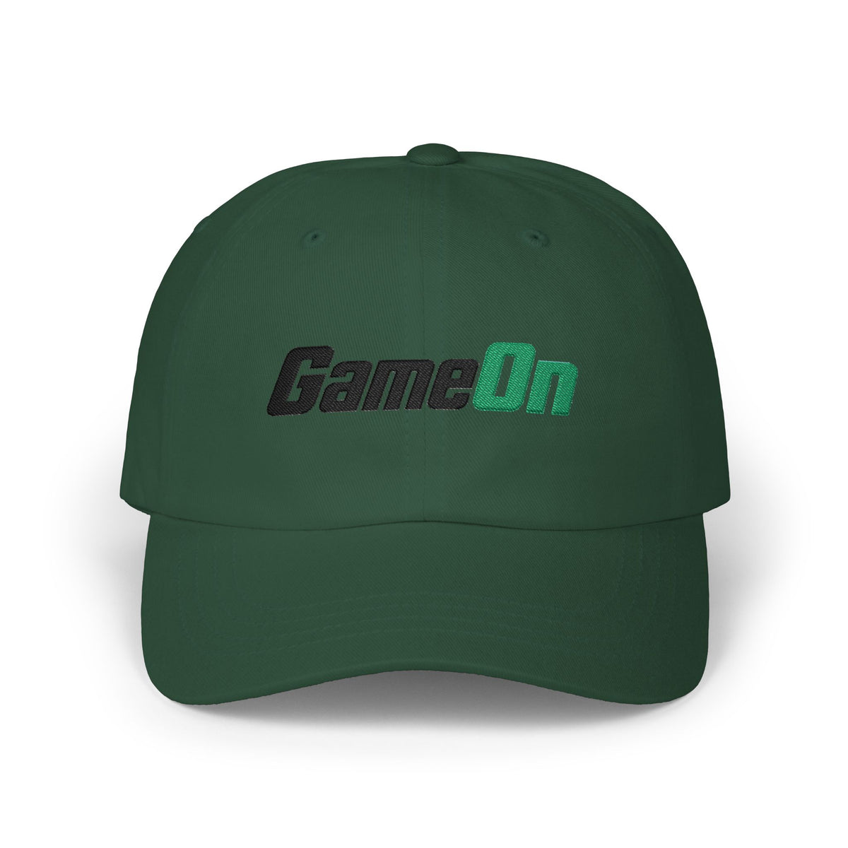 "GameOn" Classic Embroidered NO LMTS Cap — with NL Accent