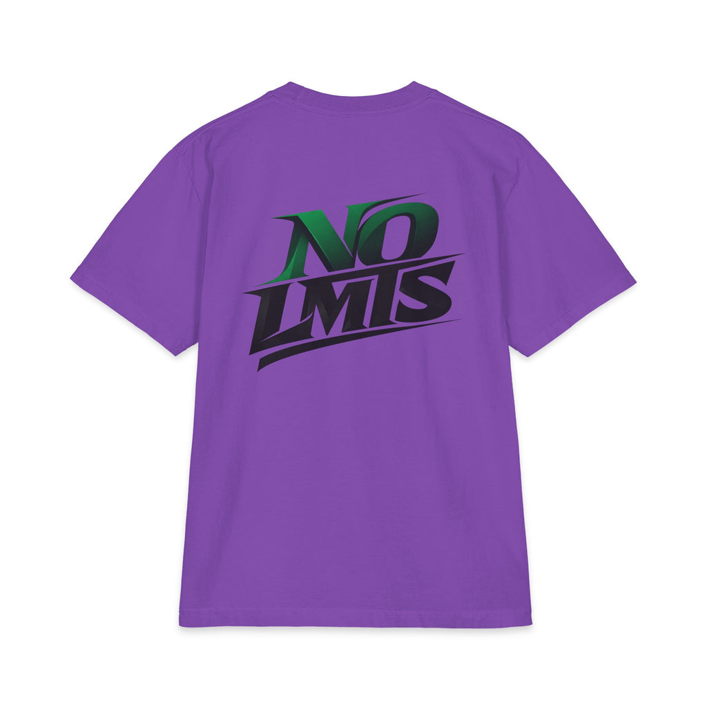 NO LMTS Logo Unisex Max Heavyweight Short Sleeve Tee