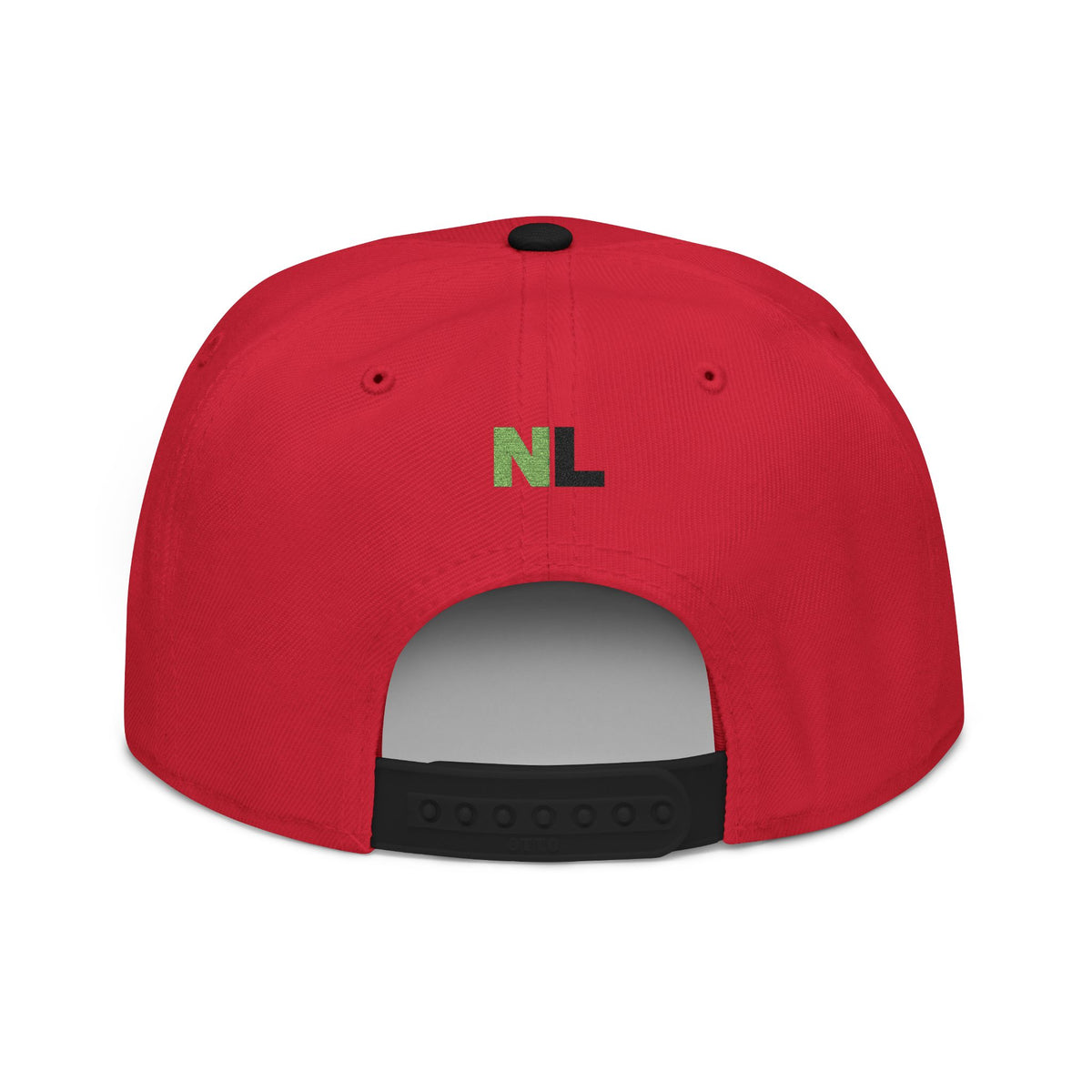 "Ambitious" Embroidered Flat Brim Snapback NO LMTS Cap