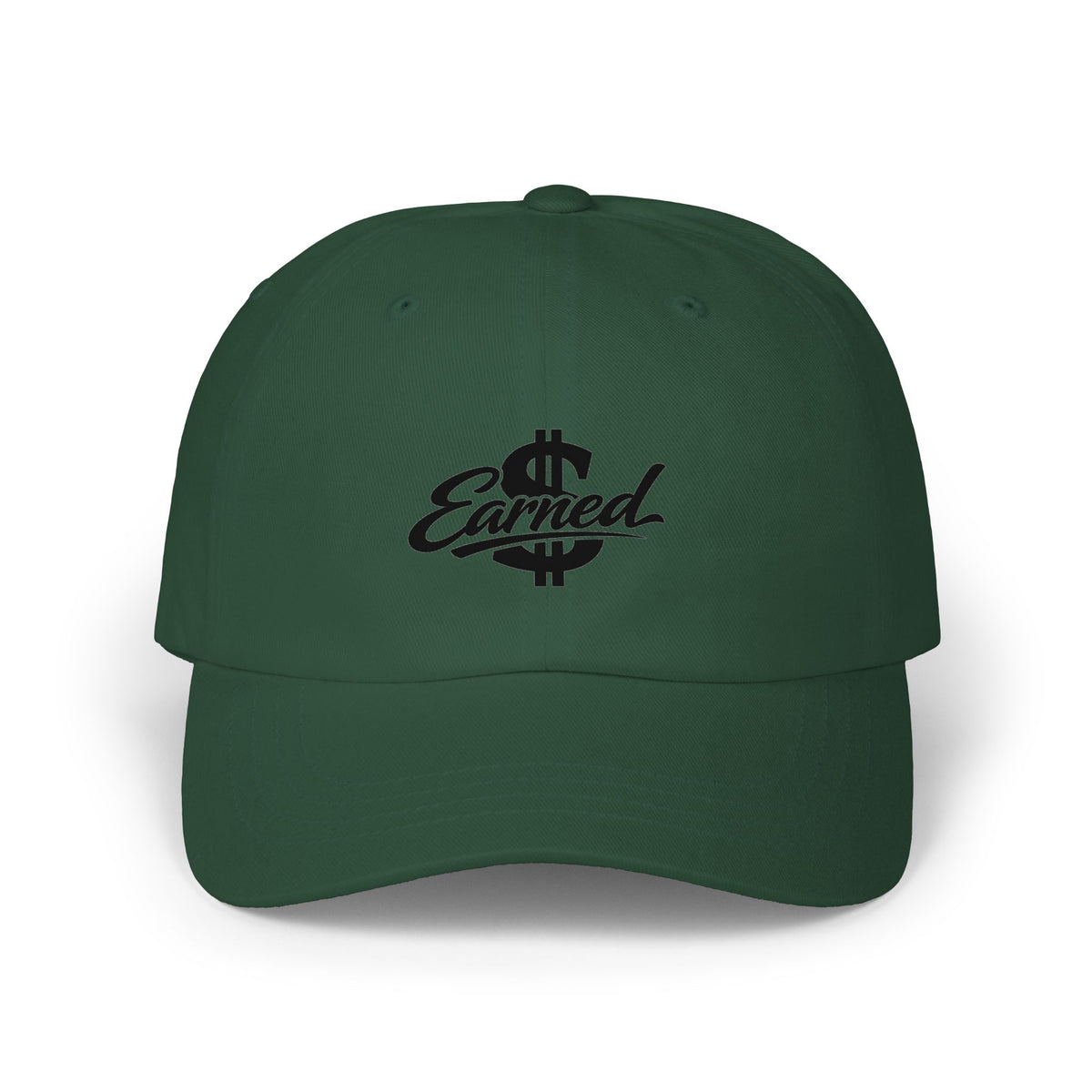 "Earned Dollar" Classic NO LMTS Embroidered Cap