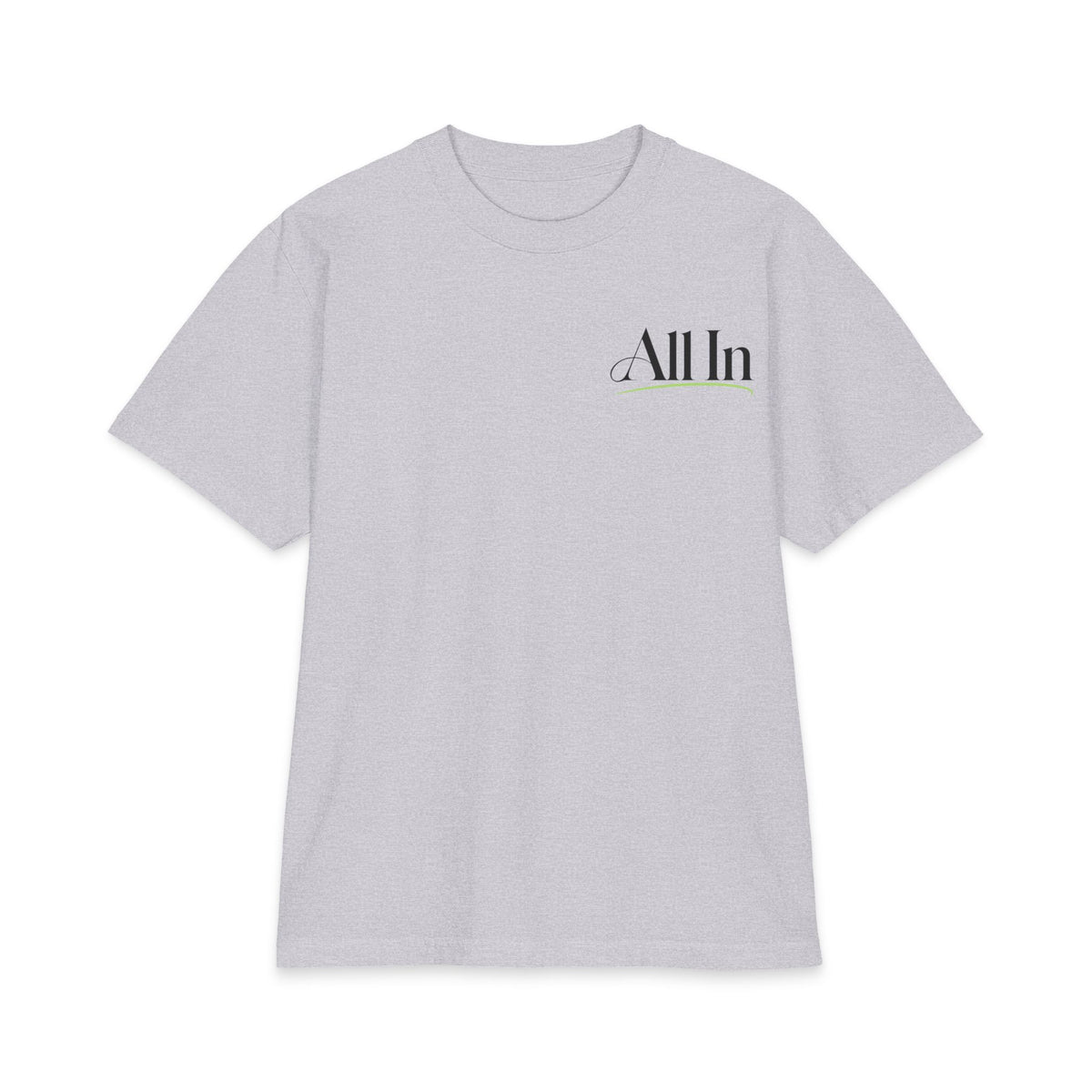 All In NO LMTS Unisex Max Heavyweight Short Sleeve Tee