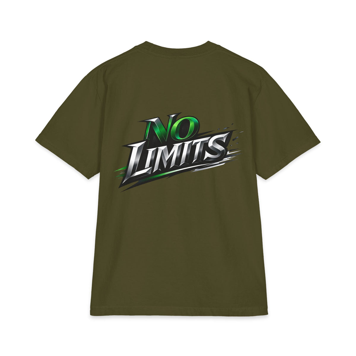 NL NO LMTS Logo Unisex Max Heavyweight Short Sleeve Tee
