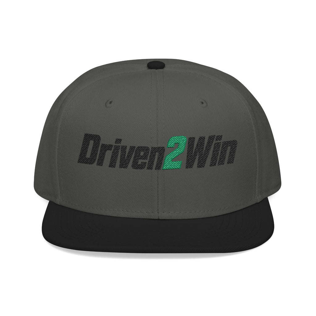 "Driven 2 Win" - Embroidered NO LMTS Snapback Cap