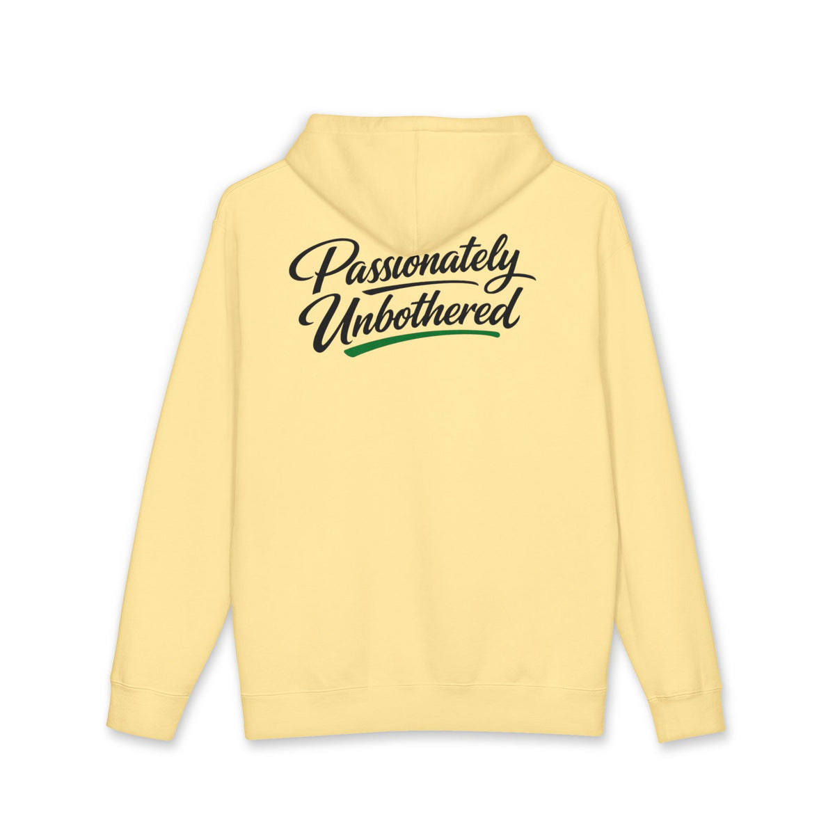 Passionately Unbothered NO LMTS Unisex Heavyweight Hooded Sweatshirt
