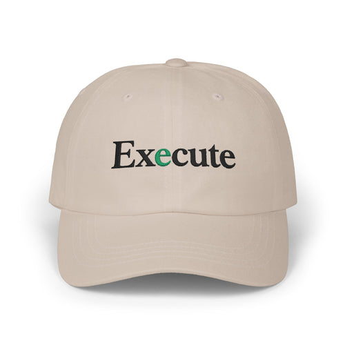 "Execute" Embroidered Classic NO LMTS Cap — with NL Accent