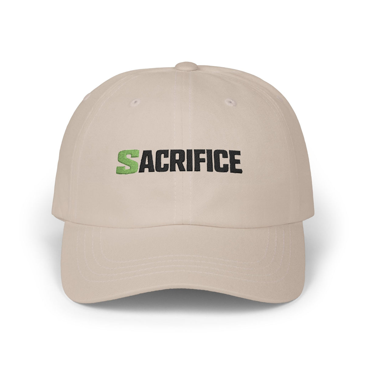 "Sacrifice" Embroidered Classic No LMTS Cap