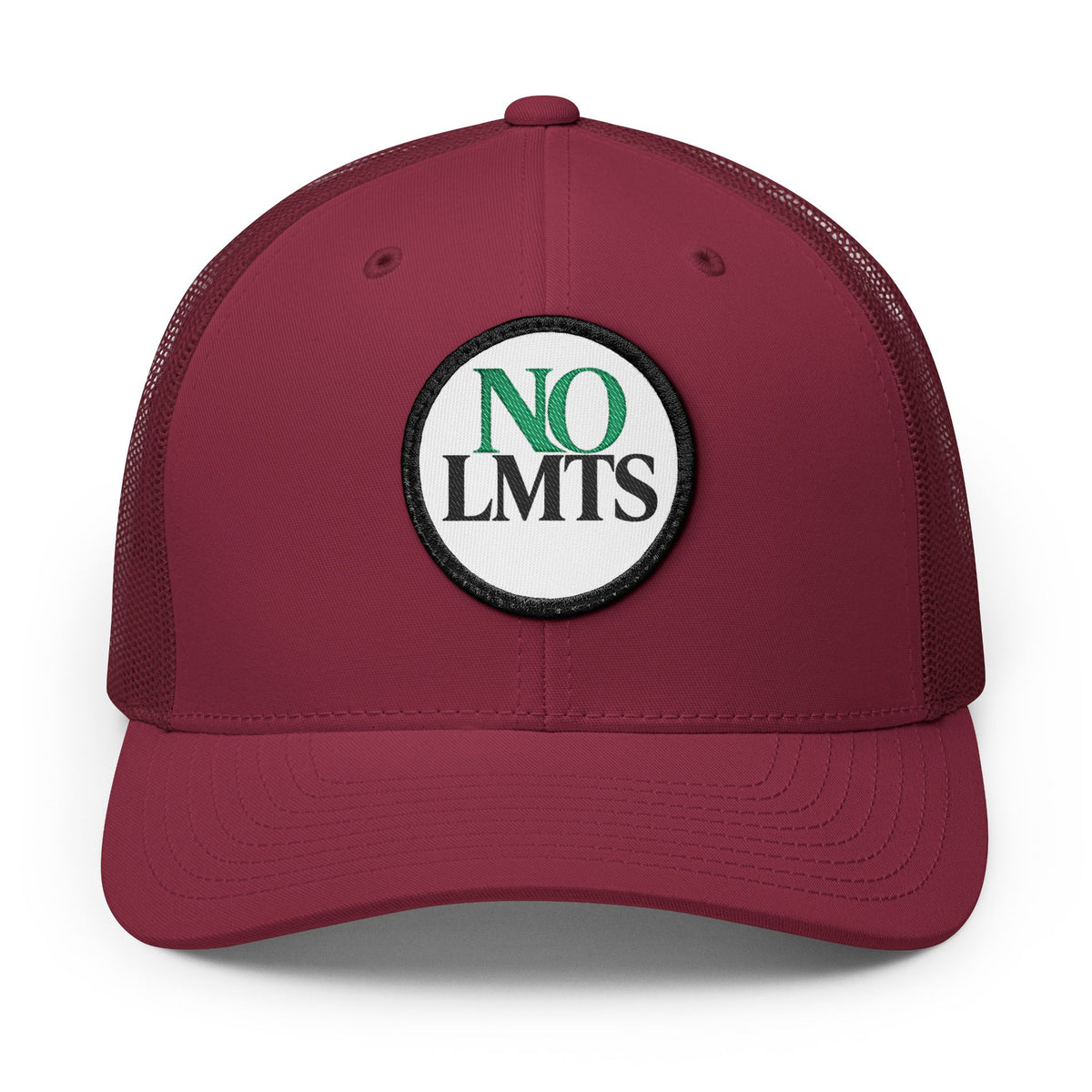 "NO LMTS" Snapback Embroidered Patch Cap