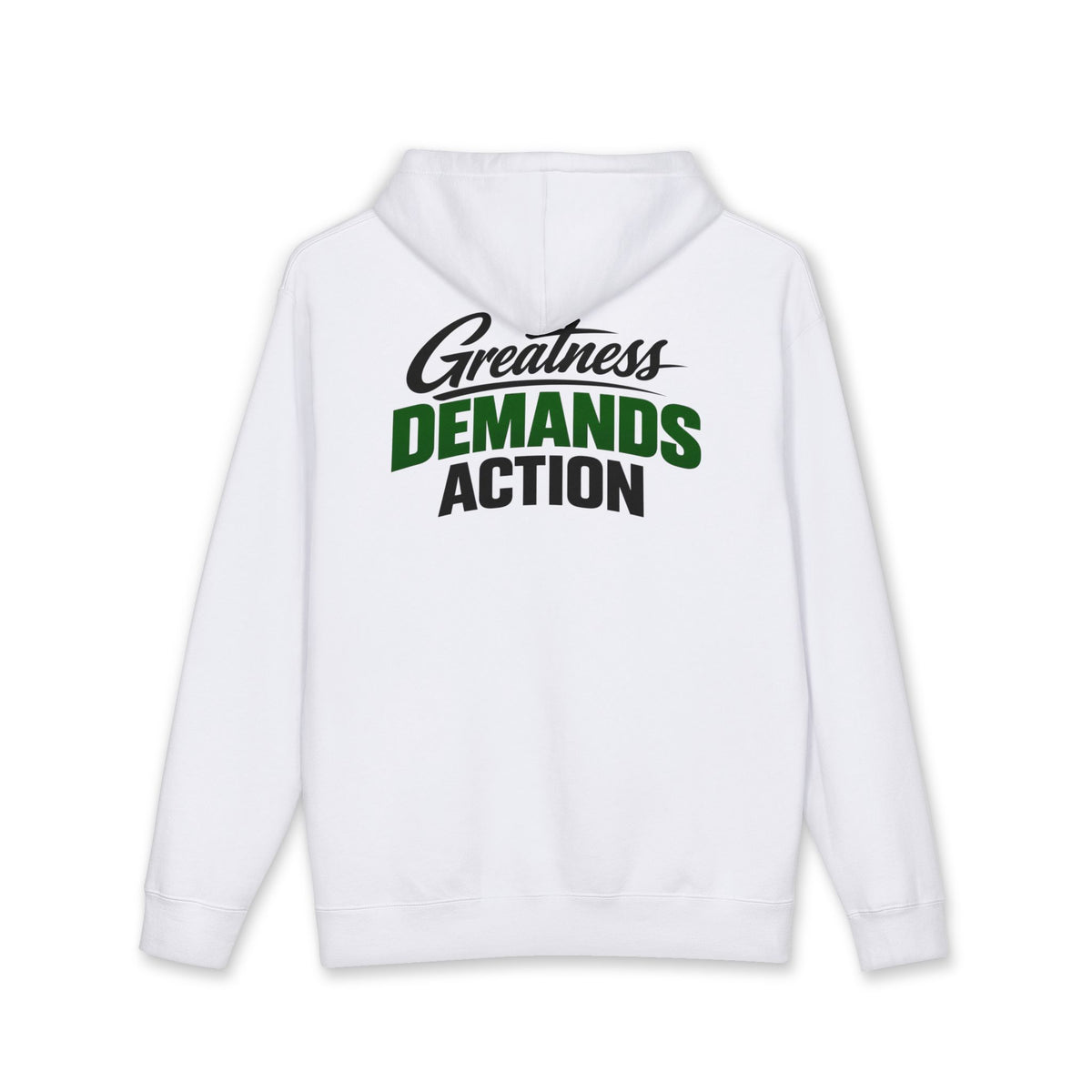 Greatness Demands Action No LMTS Unisex Heavyweight Hooded Sweatshirt