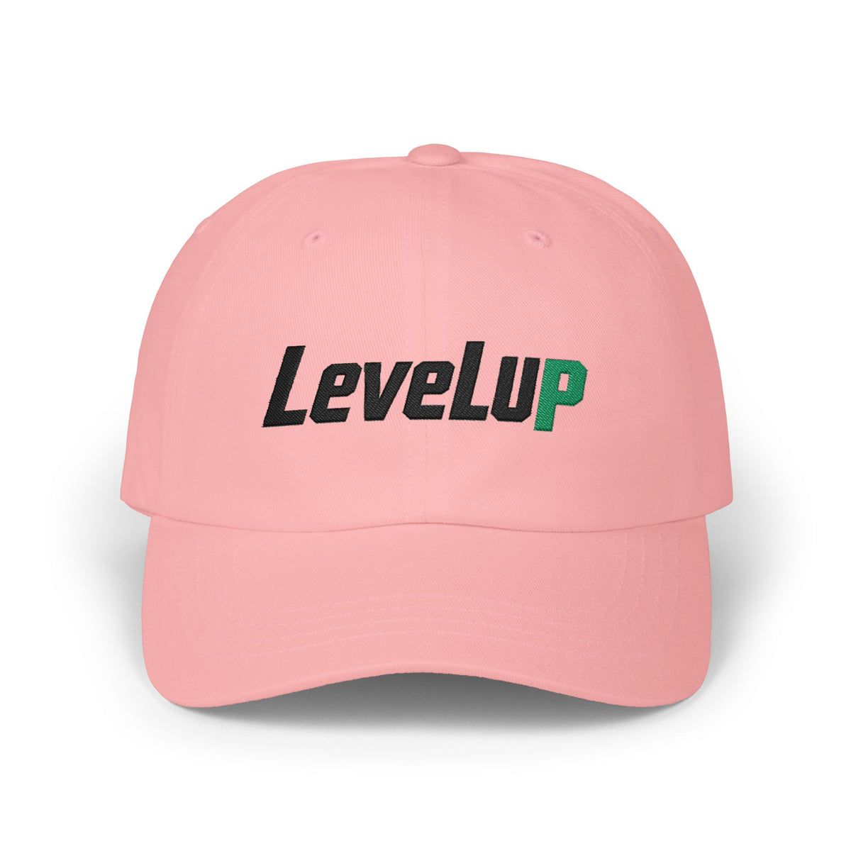 "LevelUp" Classic Embroidered NO LMTS Cap - with NL Accent