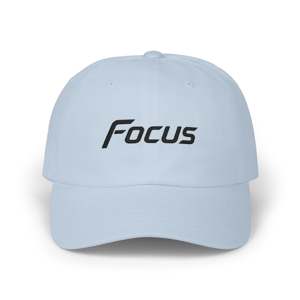 "Focus" Embroidered Classic Motivational Cap — with NL Back