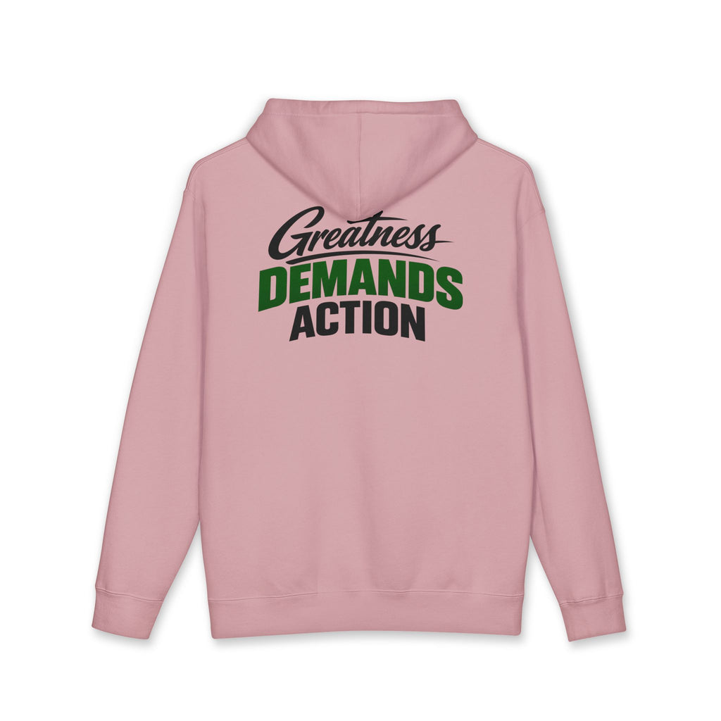 Greatness Demands Action No LMTS Unisex Heavyweight Hooded Sweatshirt