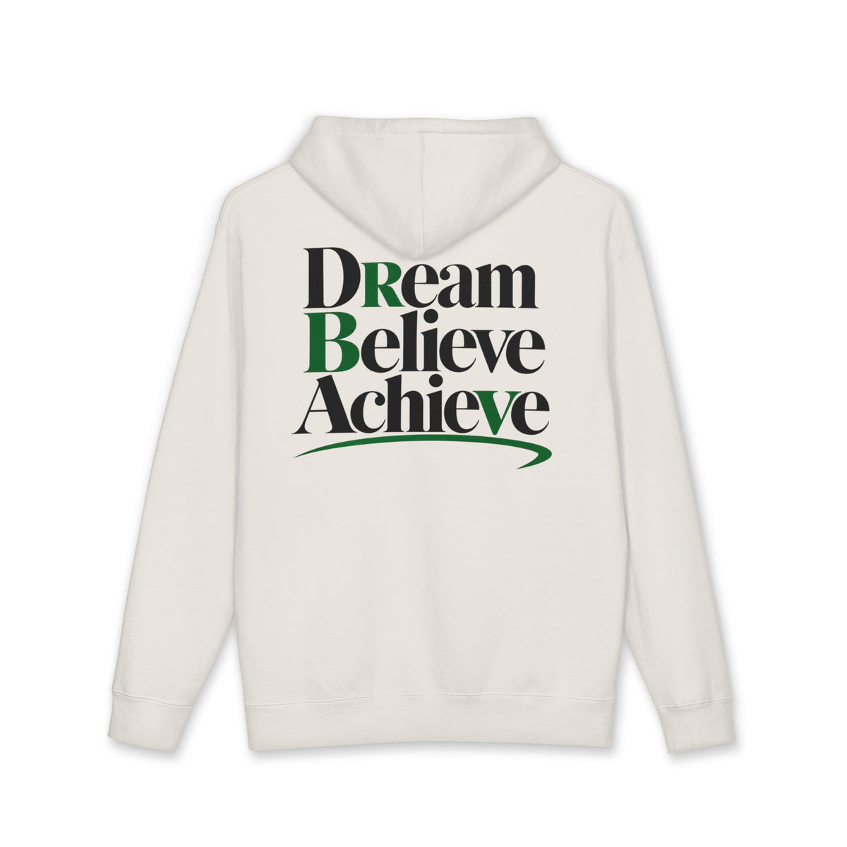Dream Believe Achieve NO LMTS sex Heavyweight Hooded Sweatshirt