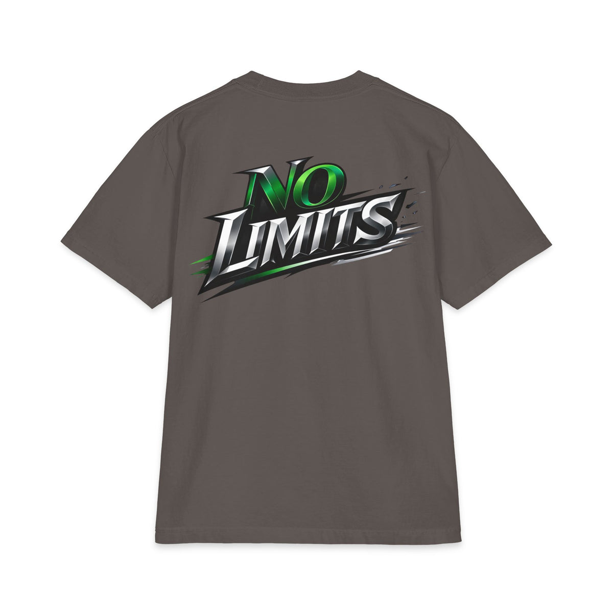 Traditional NO LMTS Logo Unisex Max Heavyweight Short Sleeve Tee