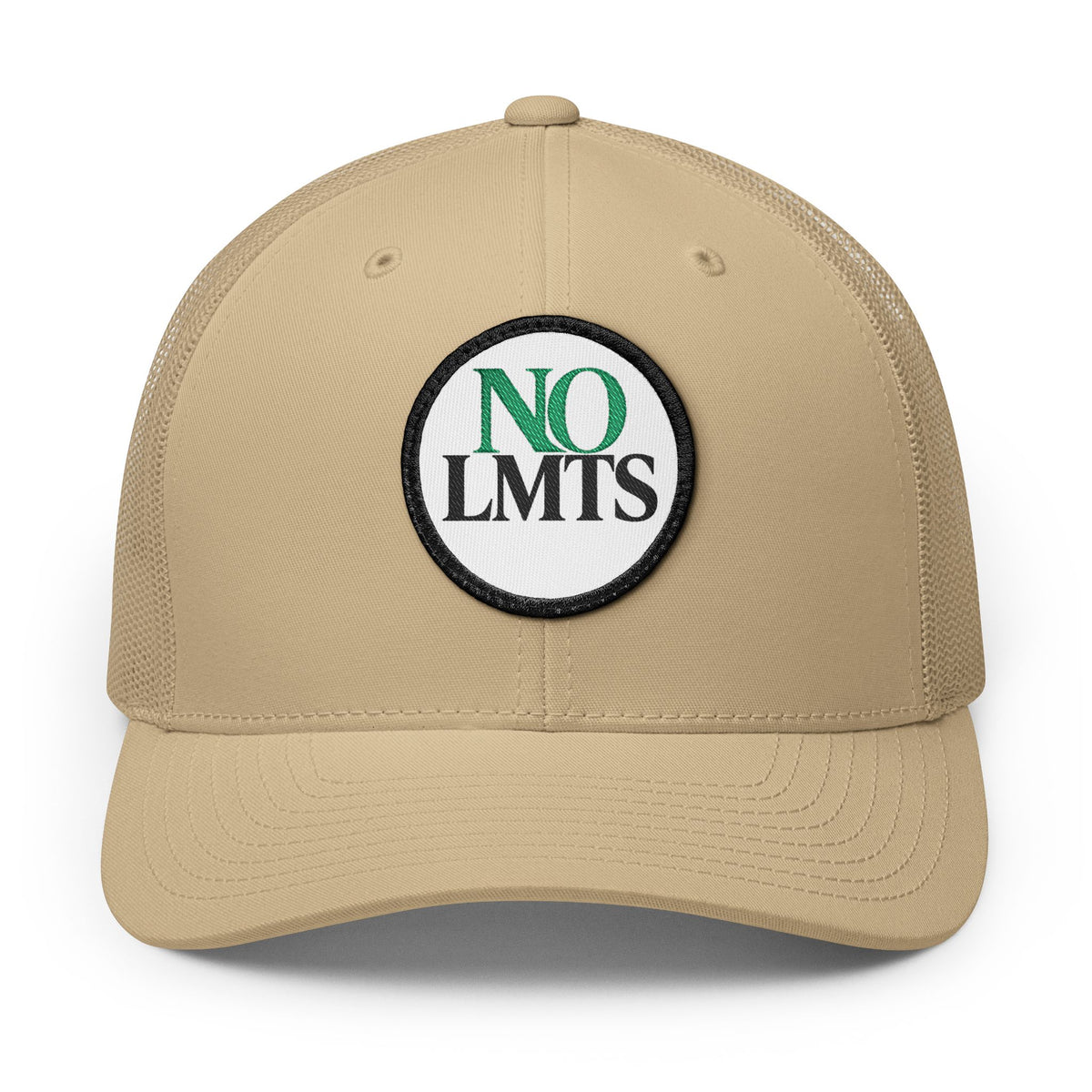 "NO LMTS" Snapback Embroidered Patch Cap