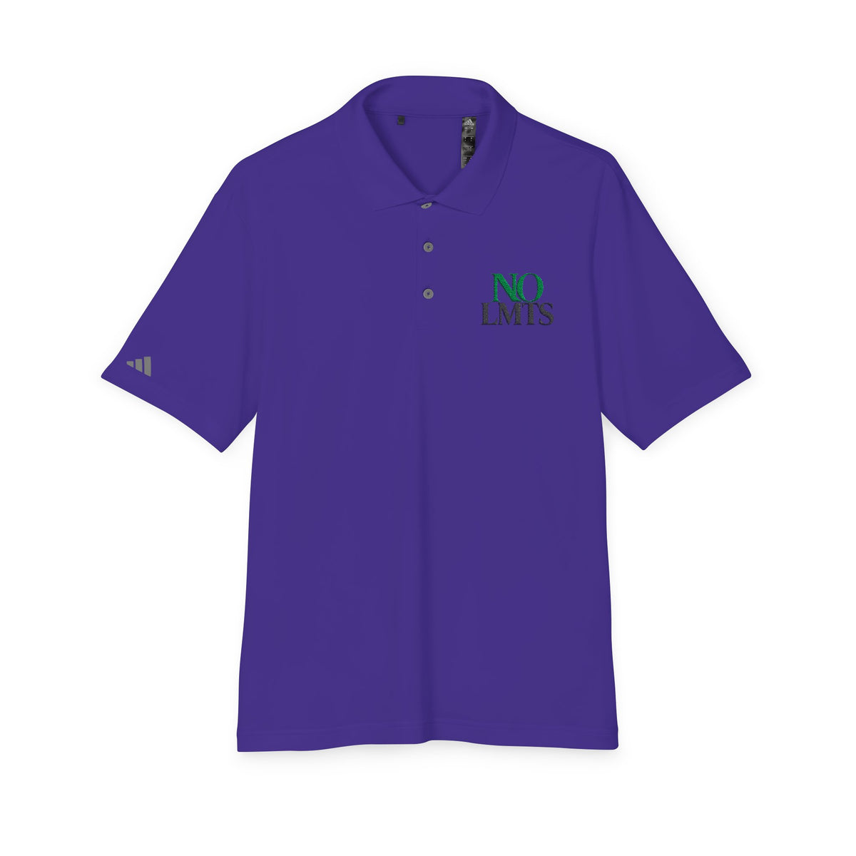 NO LMTS Classic Adidas Embroidered Performance Polo
