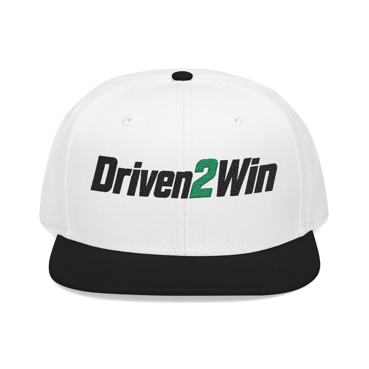"Driven 2 Win" - Embroidered NO LMTS Snapback Cap