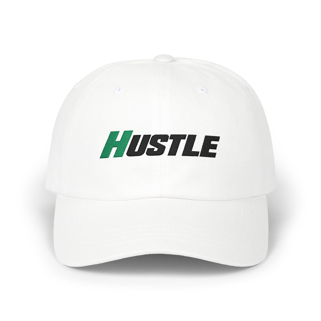 "Hustle" Embroidered NO LMTS Classic Cap