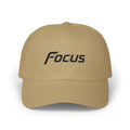 "Focus" Embroidered Classic Motivational Cap — with NL Back