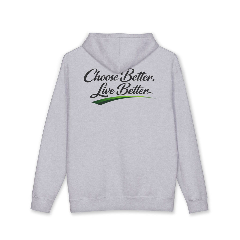 Choose Better, Live Better NO LMTS Unisex Heavyweight Hooded Sweatshirt