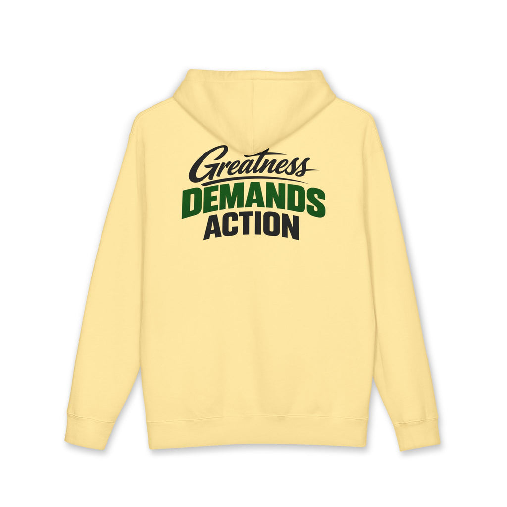 Greatness Demands Action No LMTS Unisex Heavyweight Hooded Sweatshirt