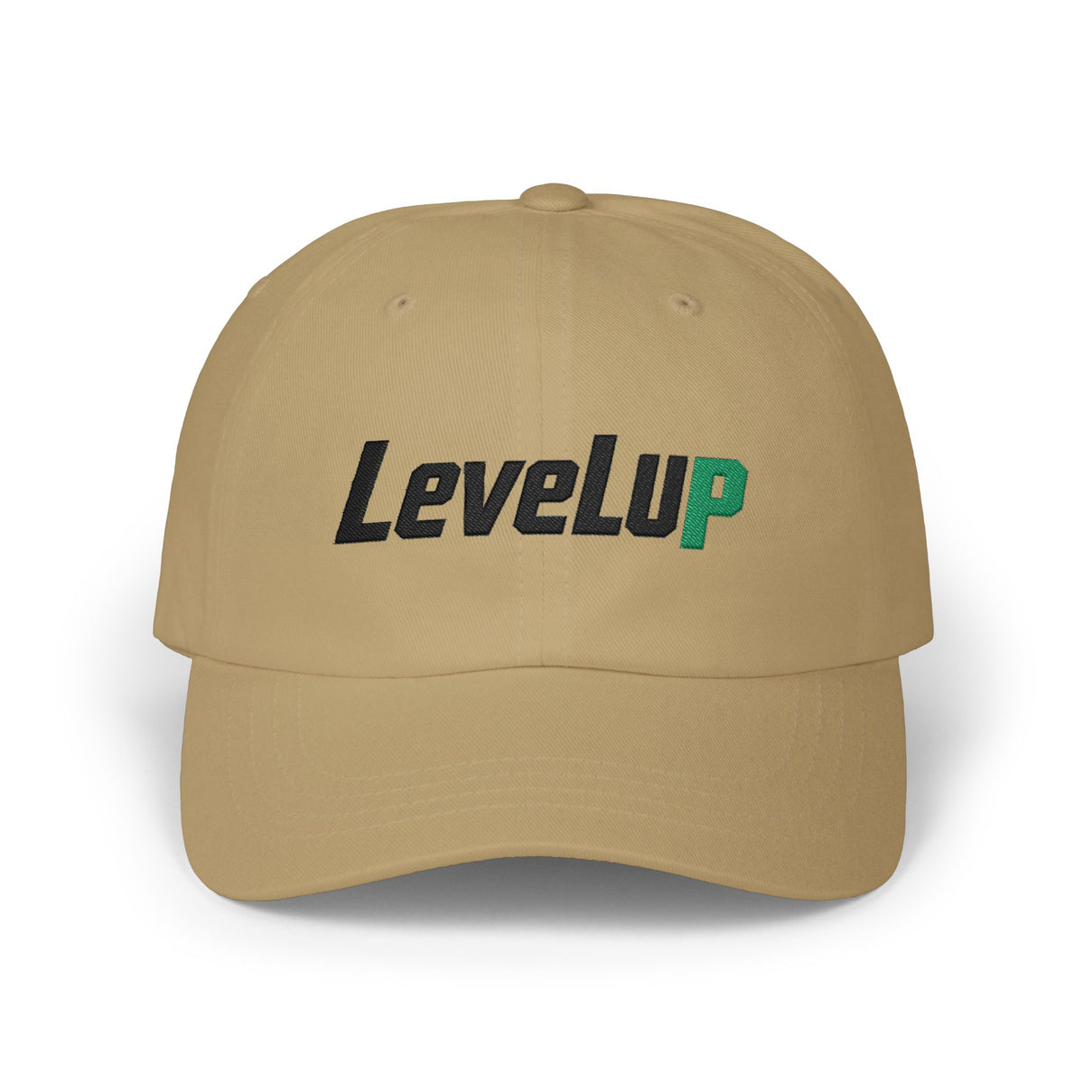 "LevelUp" Classic Embroidered NO LMTS Cap - with NL Accent