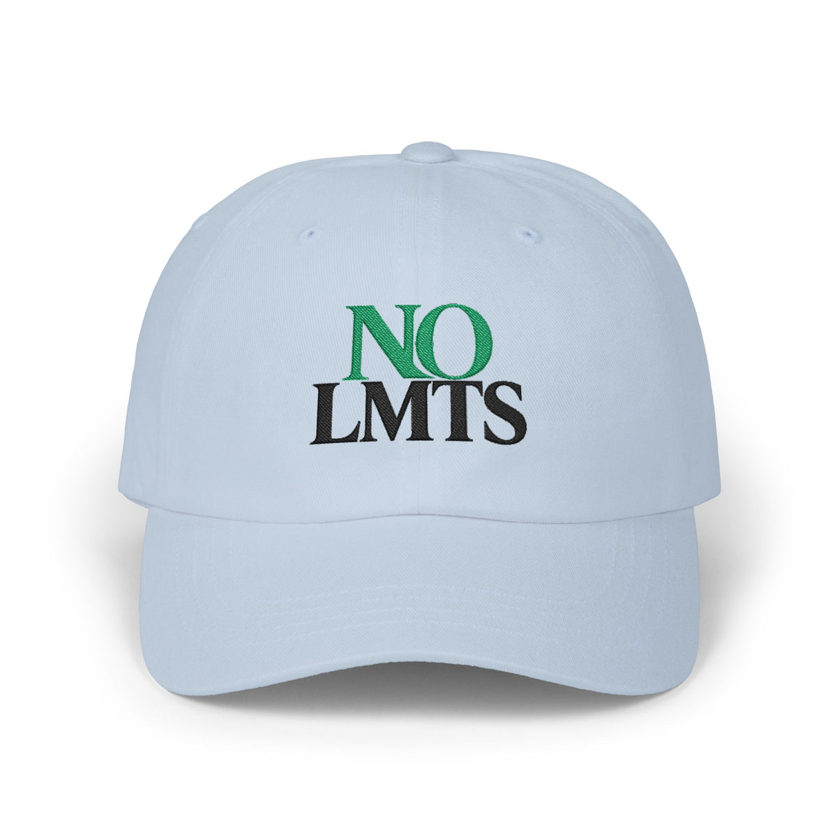"NO LMTS" Embroidered Cap