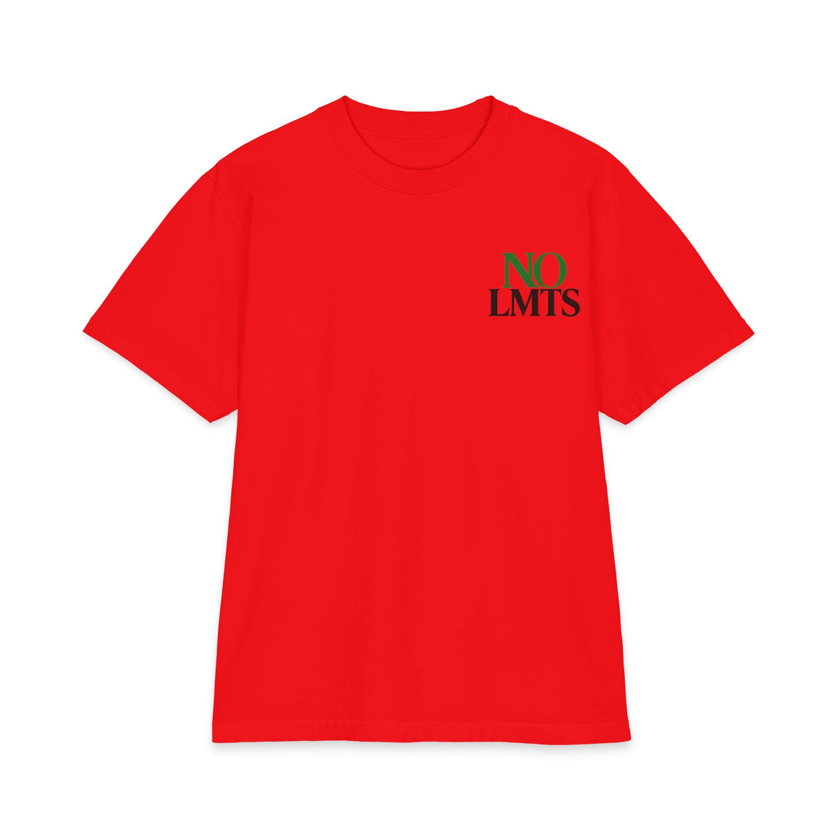 Built2Win "NO LMTS" Heavyweight Short Sleeve T‑Shirt