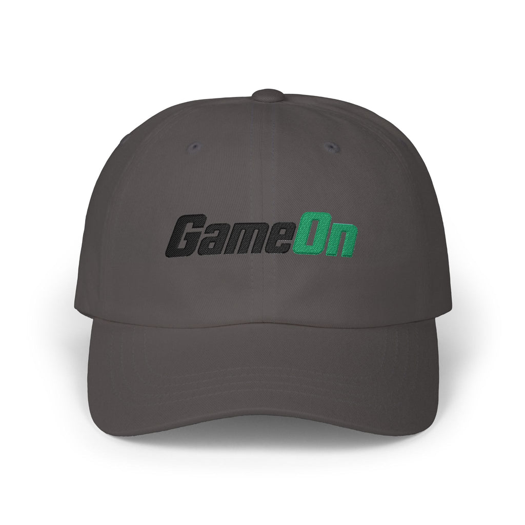 "GameOn" Classic Embroidered NO LMTS Cap — with NL Accent