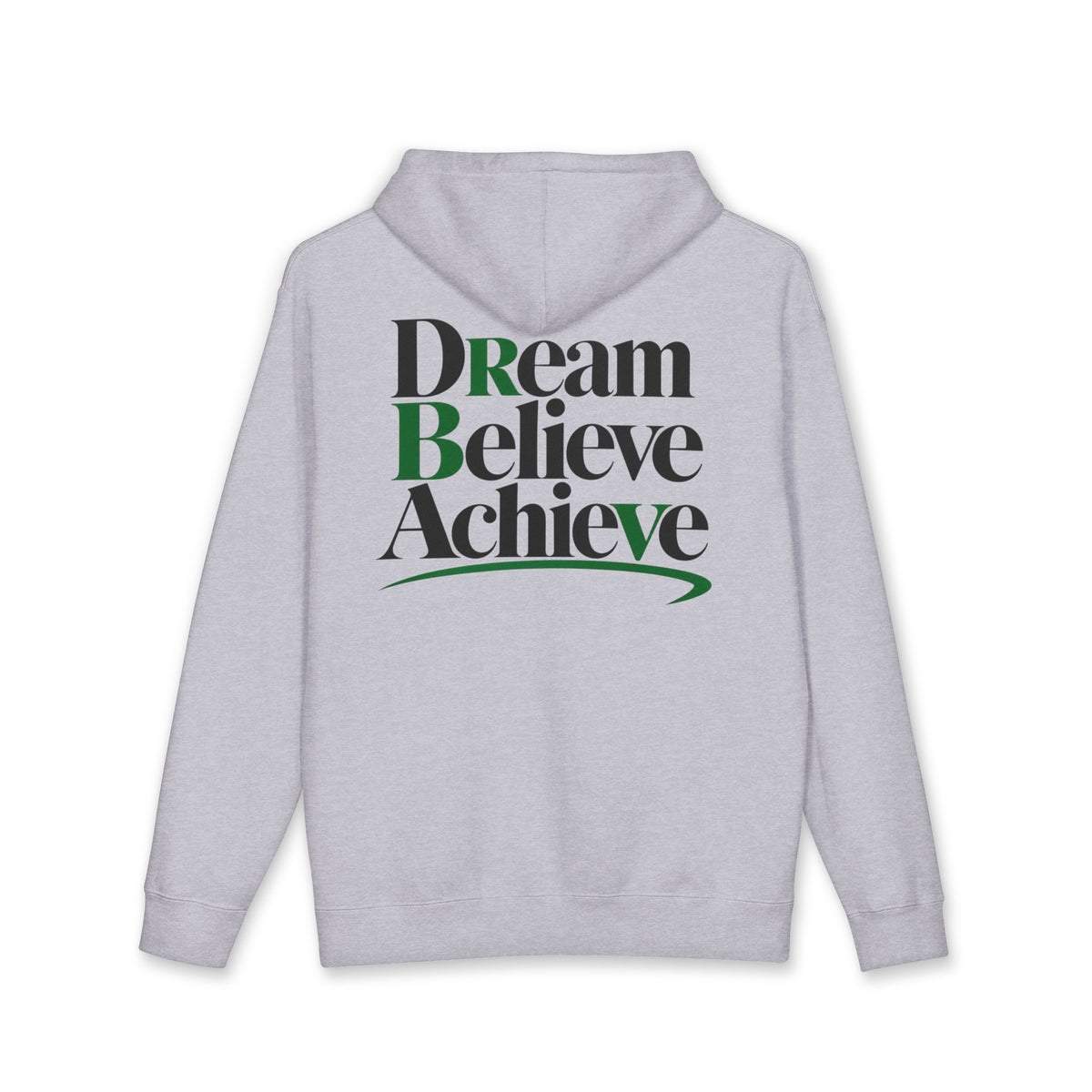 Dream Believe Achieve NO LMTS sex Heavyweight Hooded Sweatshirt