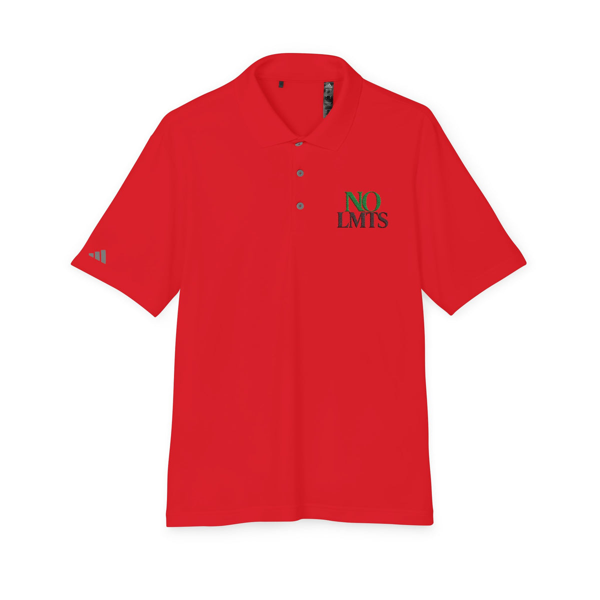 NO LMTS Classic Adidas Embroidered Performance Polo