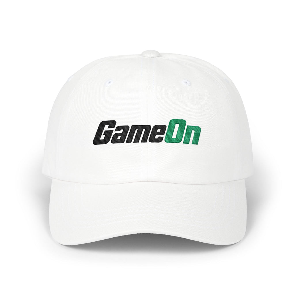 "GameOn" Classic Embroidered NO LMTS Cap — with NL Accent