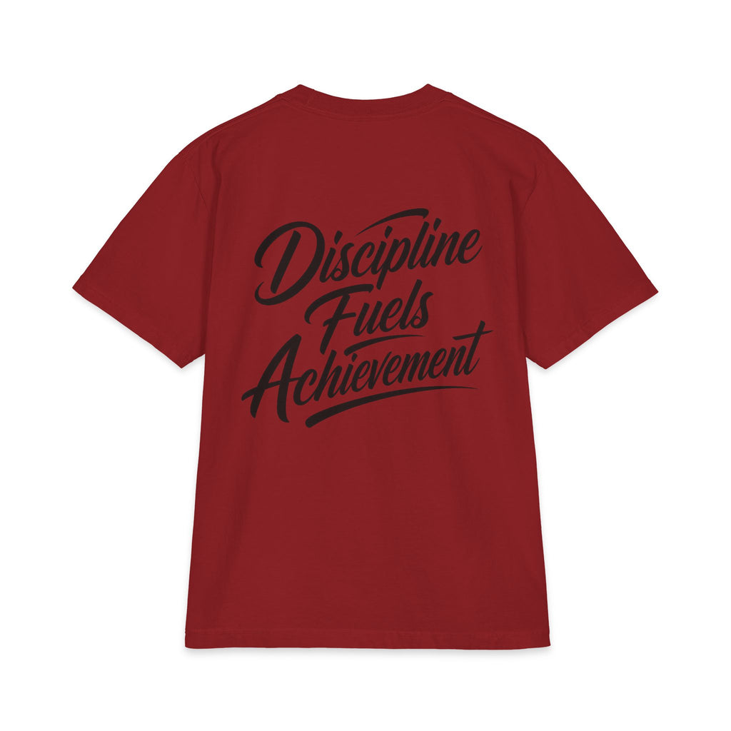Discipline Fuels Achievement NO LMTS Unisex Max Heavyweight Short Sleeve Tee